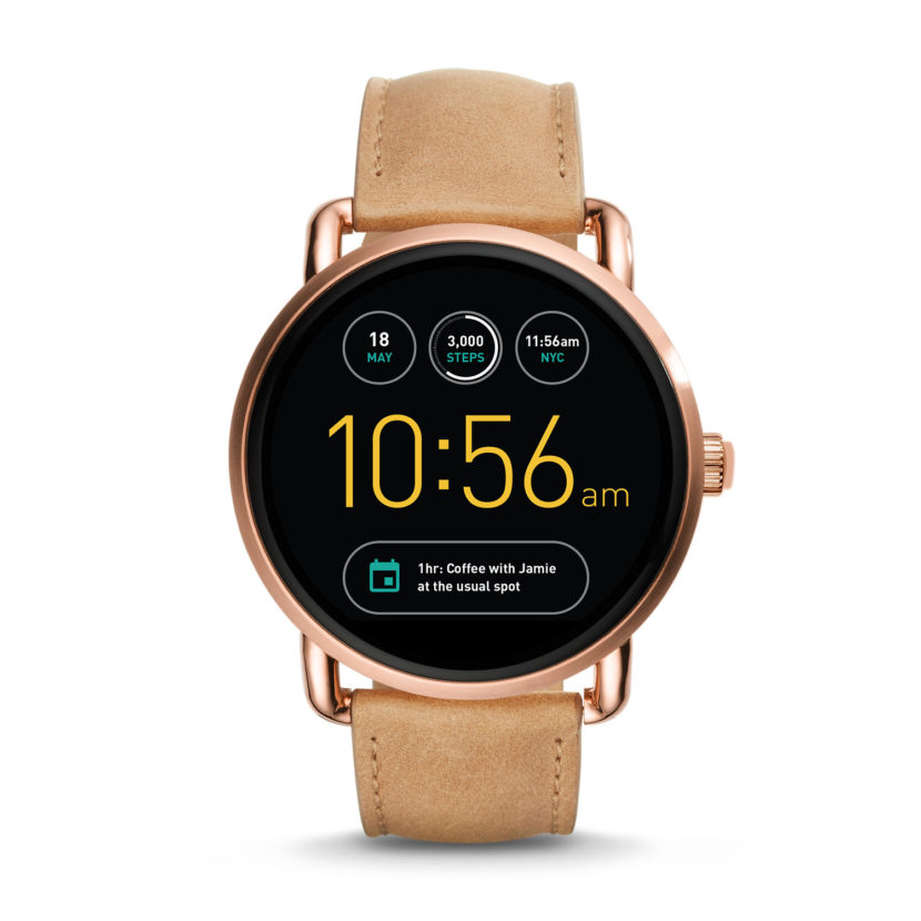 fossil q wander ios