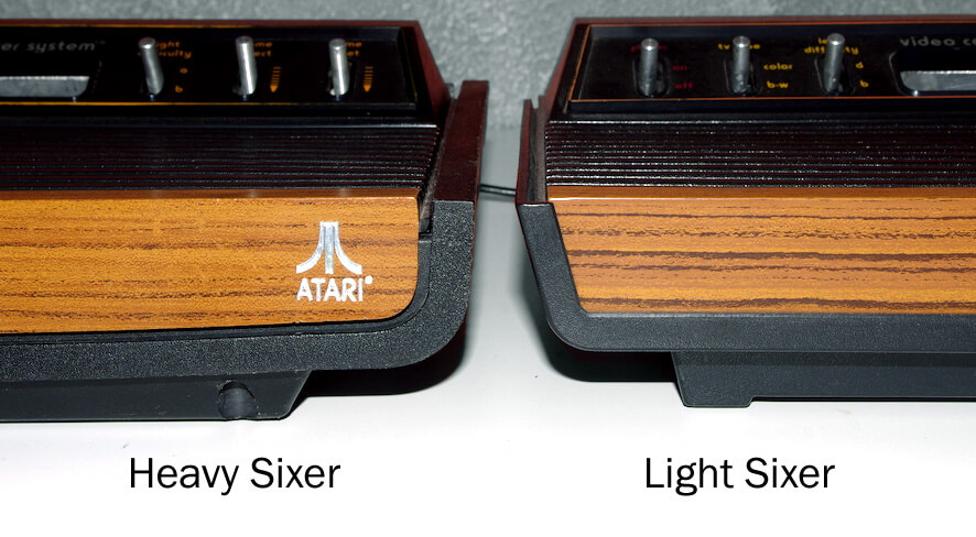 Atari 2600 Heavy Sixer vs Light Sixer
