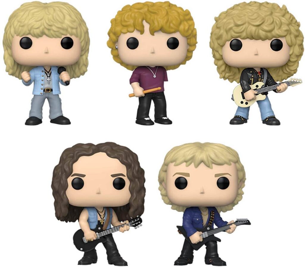 Def Leppard Funko Pop, Joe Elliott, Phil Collen | 2024-2025 Con Dates