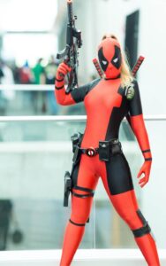 Female Deadpool cosplay