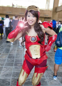 Female Iron Man cosplay