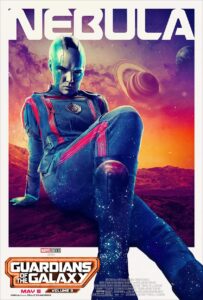 Guardians of the Galaxy Vol 3 movie poster - Nebula