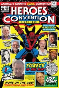 Heroes Con 2025 poster CONWAY