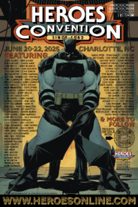 Heroes Con 2025 poster DRAGOTTA