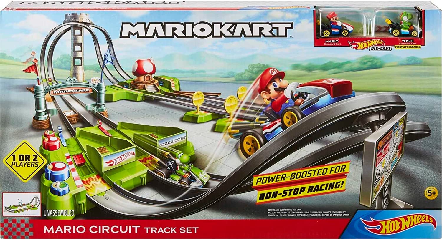 Hot Wheels Mario Circuit Track box