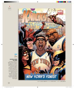 2010 ESPN The Magazine NBA Preview Marvel Cover - New York's Finest - Amar'e Stoudemire of the New York Knicks