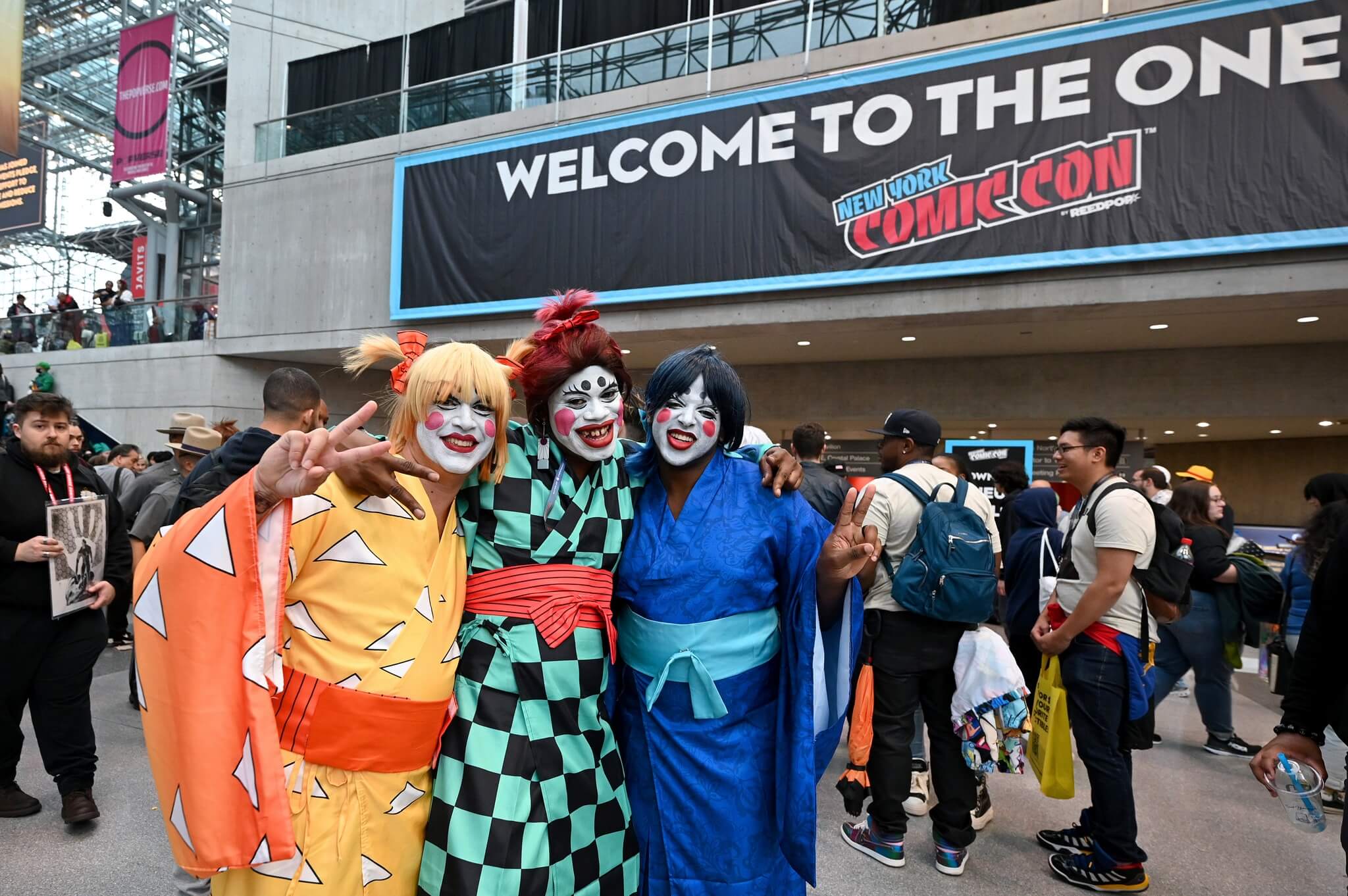 NYCC 2023 Entrance, Cosplayers 2023 2024 Comic Con Dates