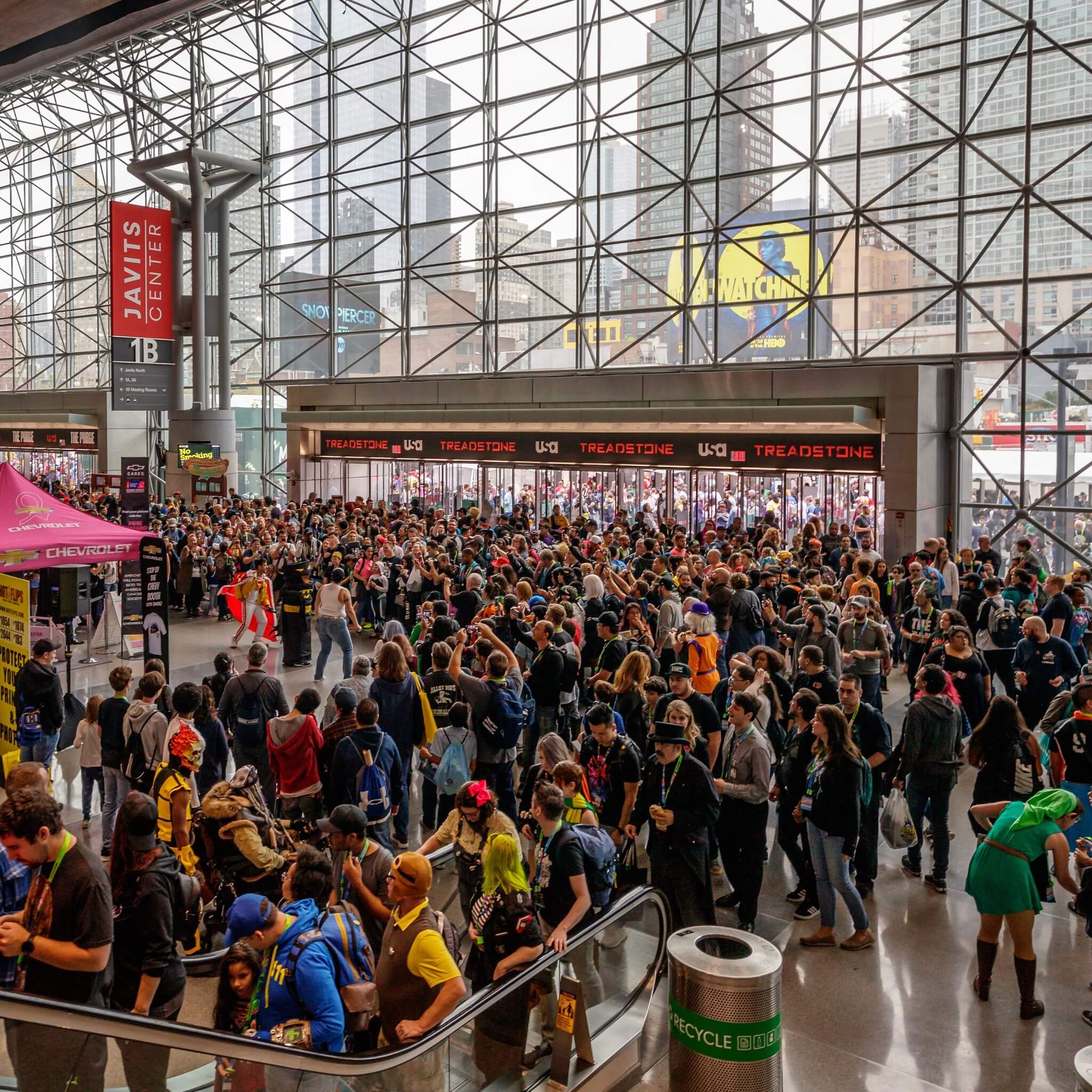 NYCC 2023 Indoor Entrance 2024 Comic Con Dates