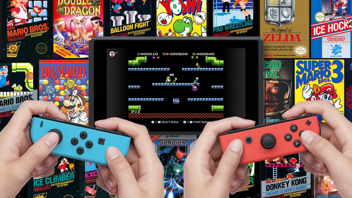 Nintendo Switch NES gameplay