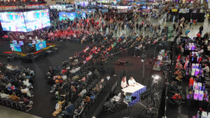 Pax East 2024 photo - Tekken fight arena