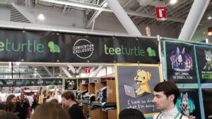 Pax East 2024 photo - tee turtle booth