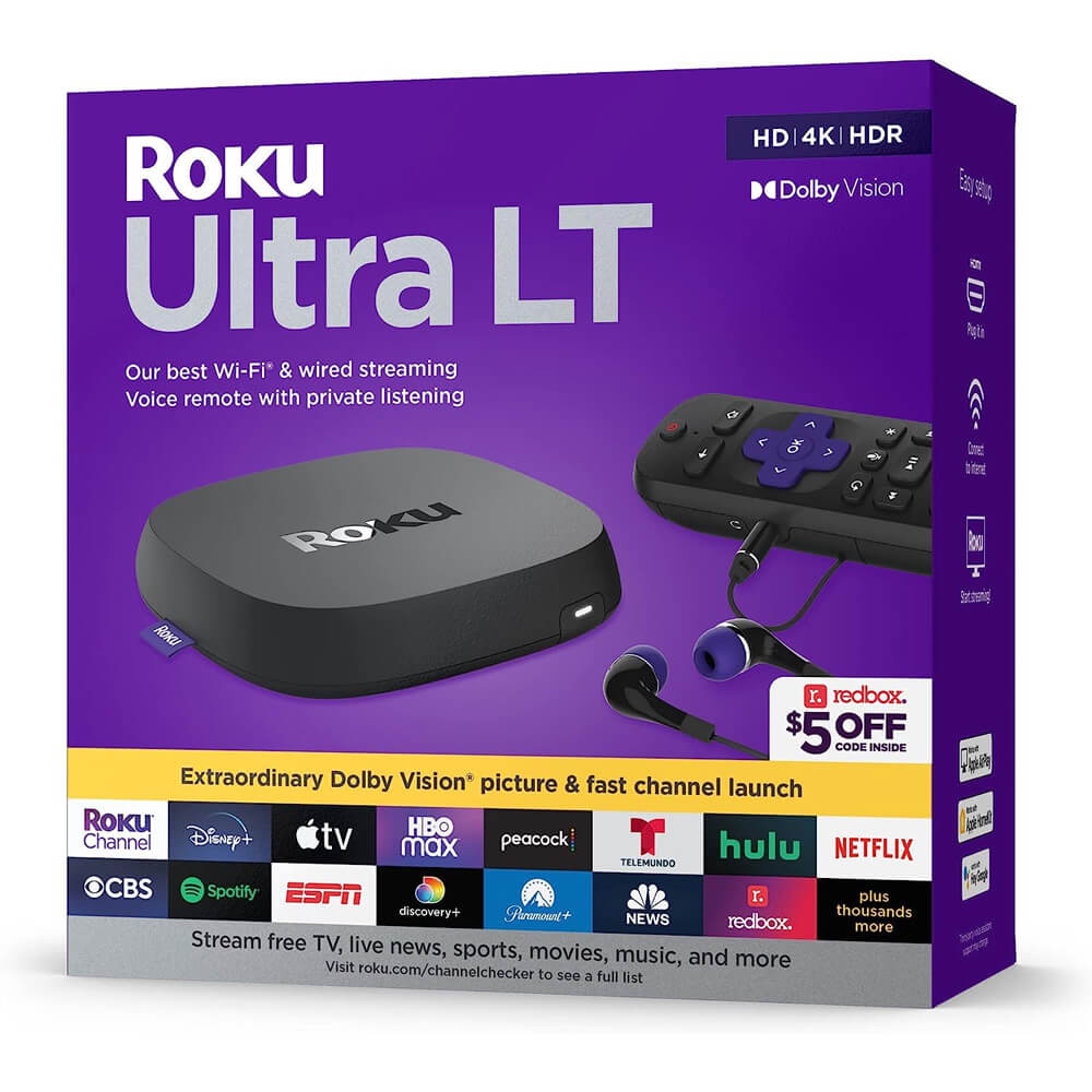 Difference Between Roku Ultra (2020/2022) vs Roku Ultra LT (2023