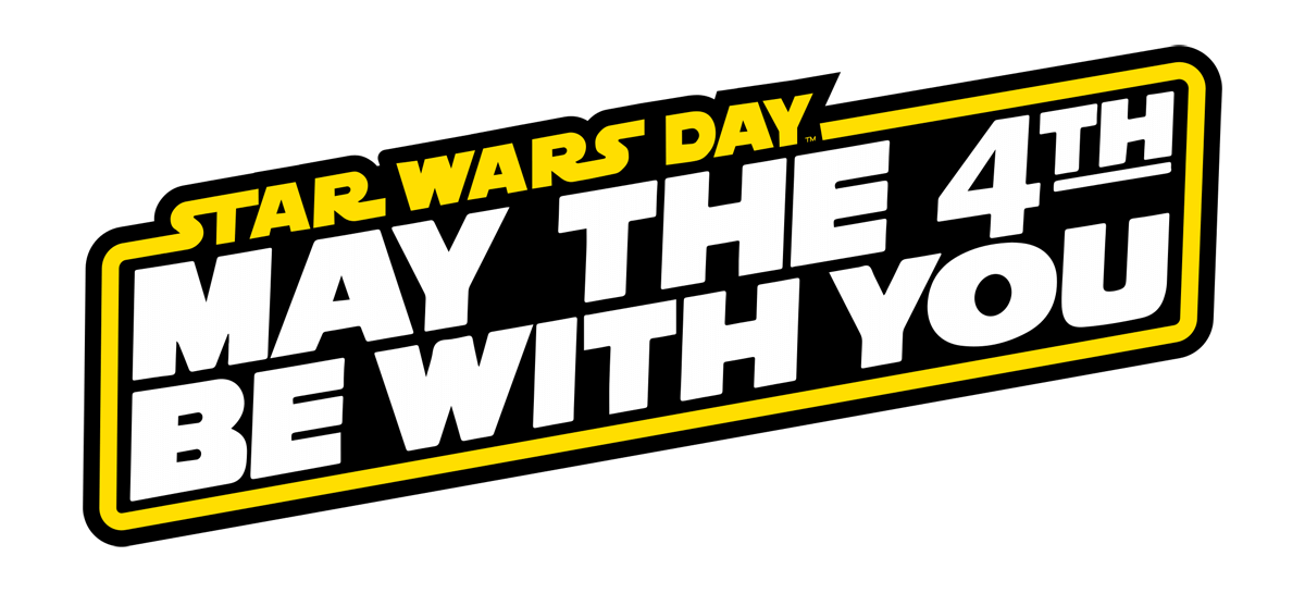 Star Wars Day May The Fourth Be With You logo