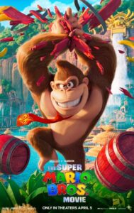 Super Mario Bros. Movie (2023) Poster - Donkey Kong