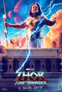 Thor Love and Thunder poster - Zeus