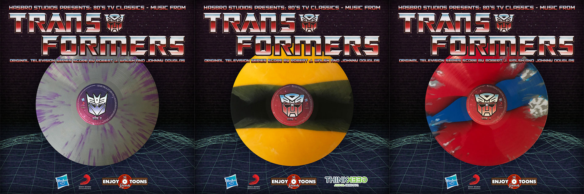 Transformers G1 Score Vinyl Album