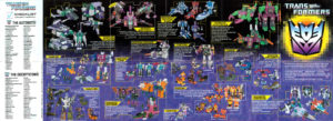 Transformers G1 toy catalog 1987 Decepticons