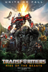 Transformers Rise of Beasts movie poster