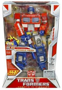 Transformers Classics 20th Anniversary Optimus Prime box