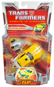 Transformers Classics Bumblebee box