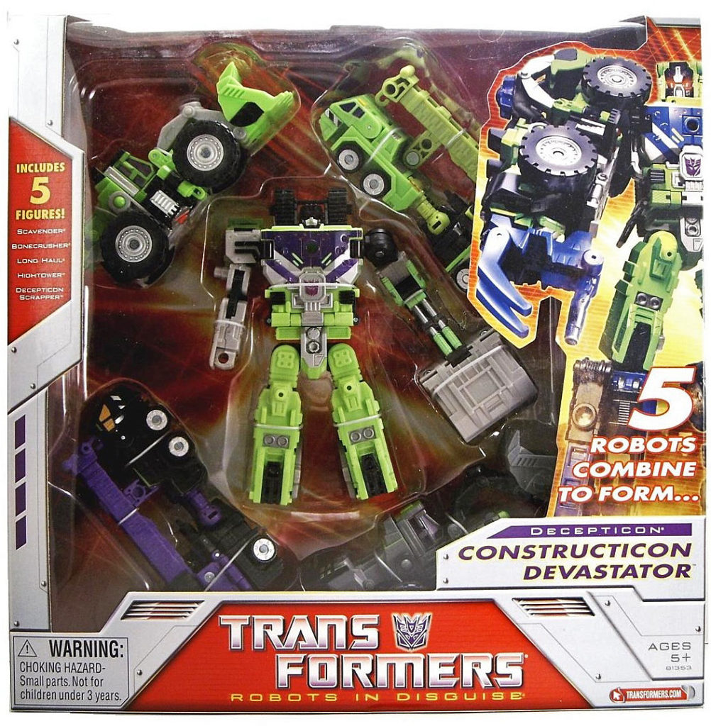 Transformers Classics Devestator box | 2024-2025 Con Dates