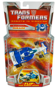 Transformers Classics Mirage box