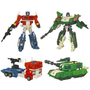 Transformers Classics Optimus Prime Megatron robots vehicles