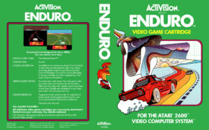 (Atari 2600) Enduro box art