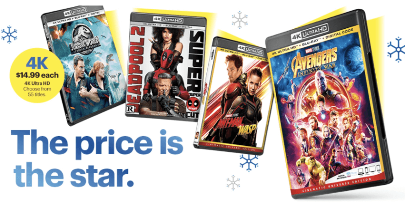 Black Friday Blu-Ray 4K UHD Geek Movie Deals 2018 Edition | 2024-2025 ...