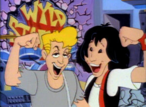 bill and ted excellent adventures animated series dvd opener