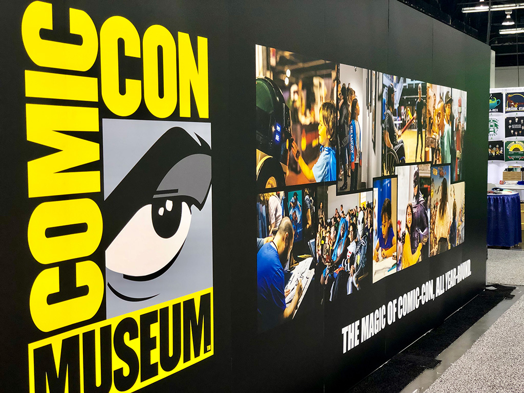 comic con museum entrance