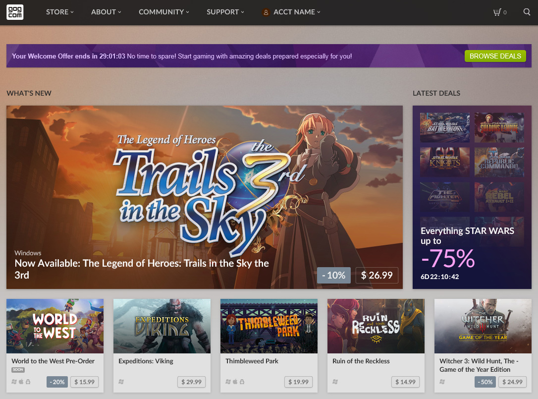 GOG Legal Classic PC Games Review 2023 Comic Con Dates