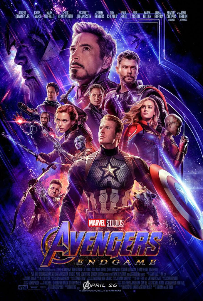 Avengers Endgame movie poster 2024 Comic Con Dates