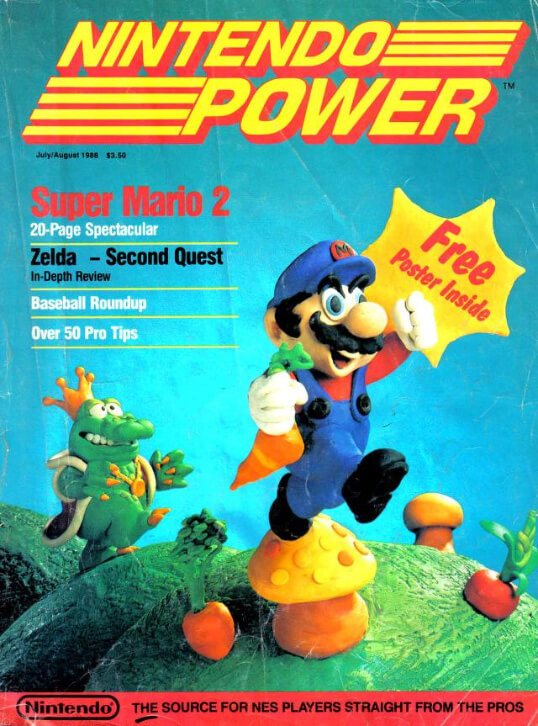 nintendo power magazine issue 1 cover