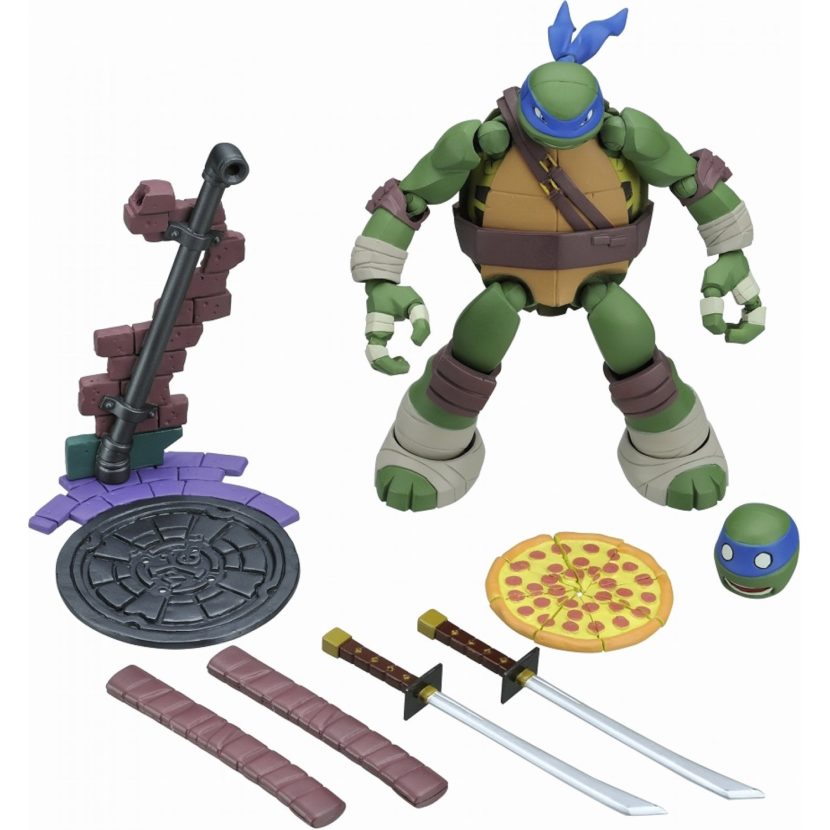 Revoltech TMNT Figures Leonardo Michelangelo Raphael Donatello 2024