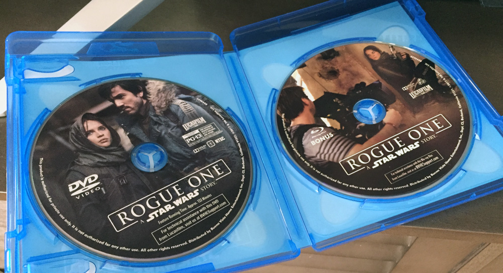 release date for star wars rogue one dvd