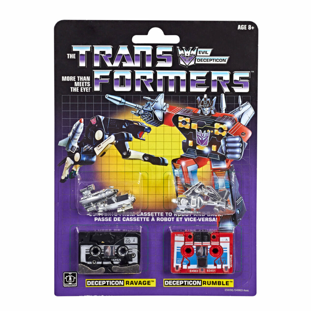Transformers Vintage G1 Decepticon Cassetticons Walmart Reissue | 2025 ...